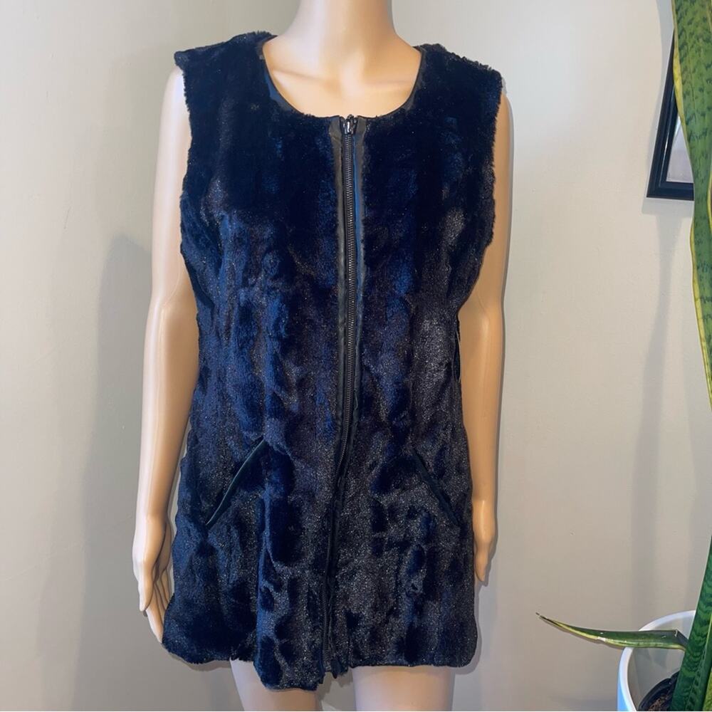 Style & Co Faux Fur Vest
